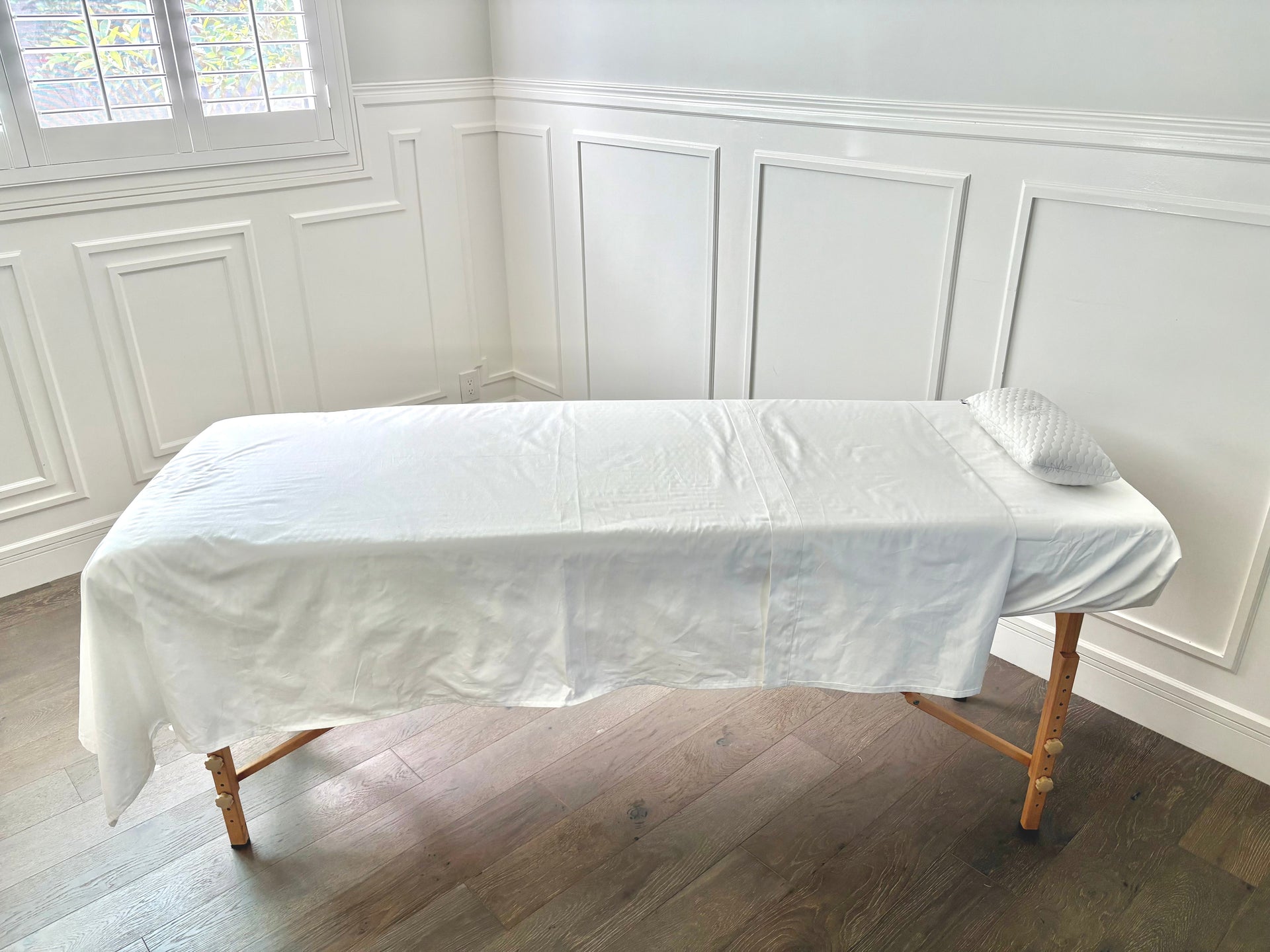 Organic Cotton Massage Table Sheet Set